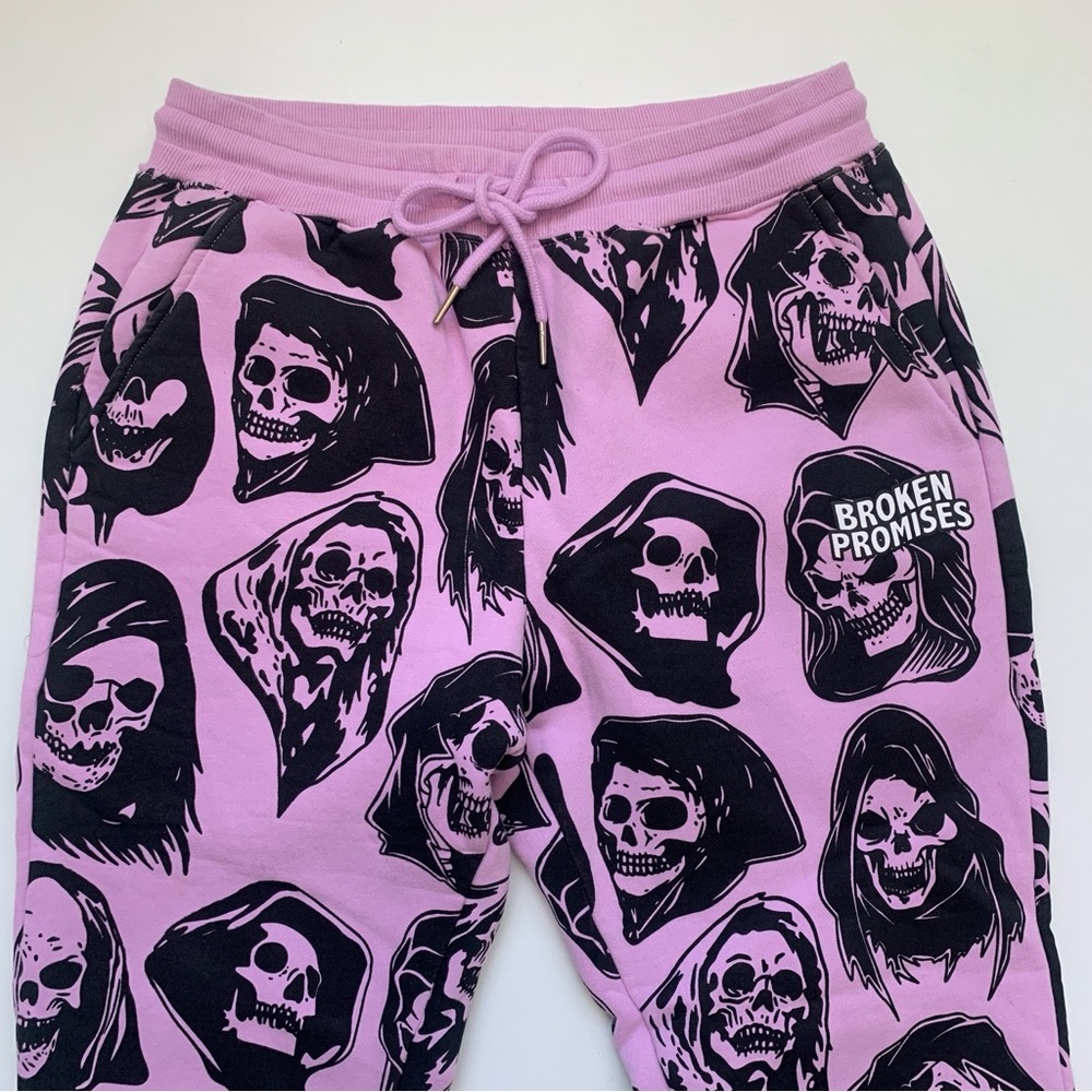 Broken Promises Reaper Guide Pink Joggers - Picture 2 of 10